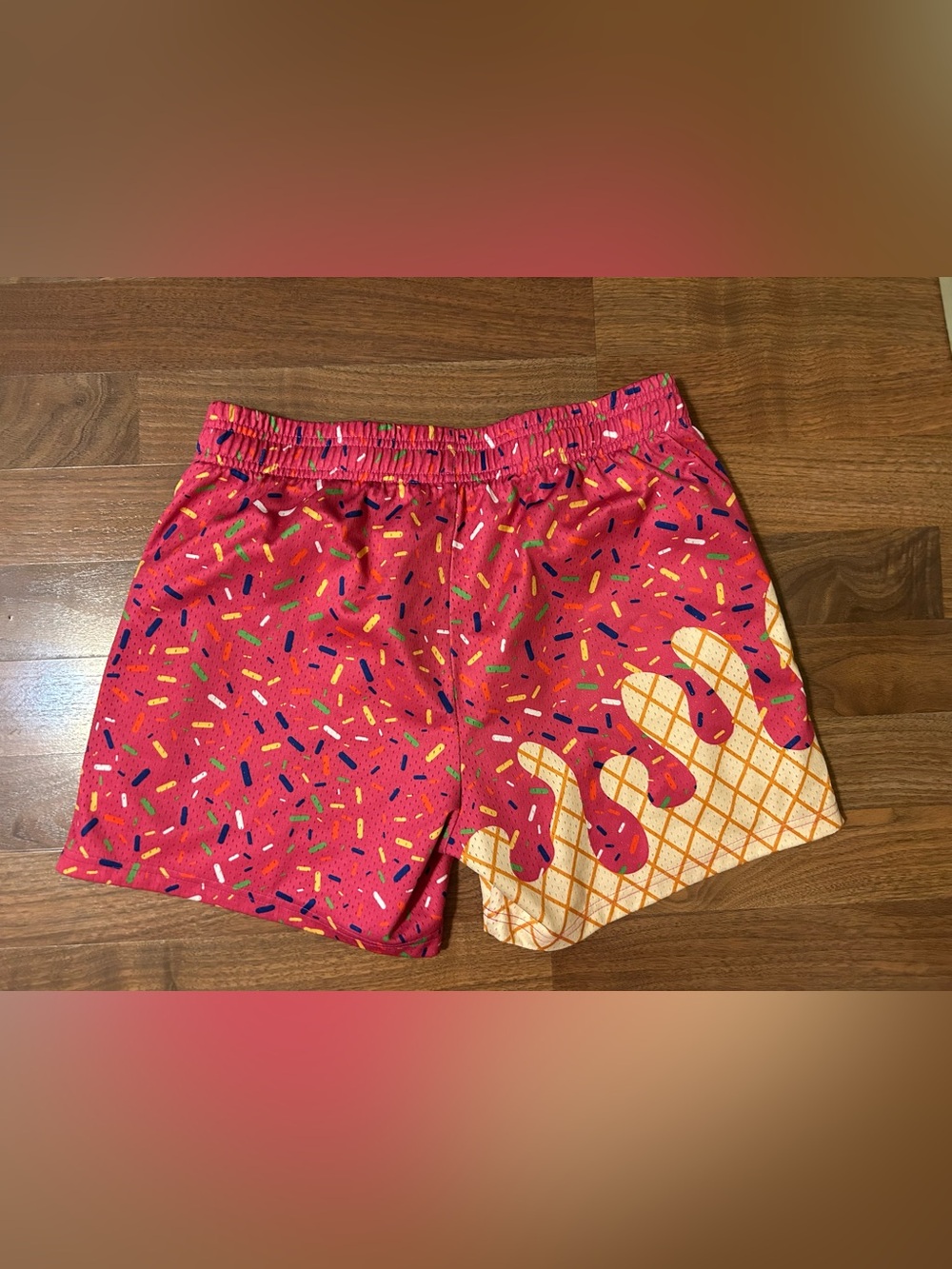 Baseball 101 pink ice cream shorts - Picture 2 of 4